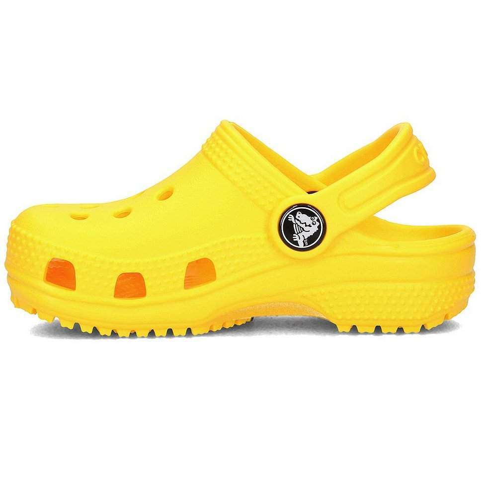 Дитячі Crocs для дівчинки Classic Kids Clog Lemon — фото 8