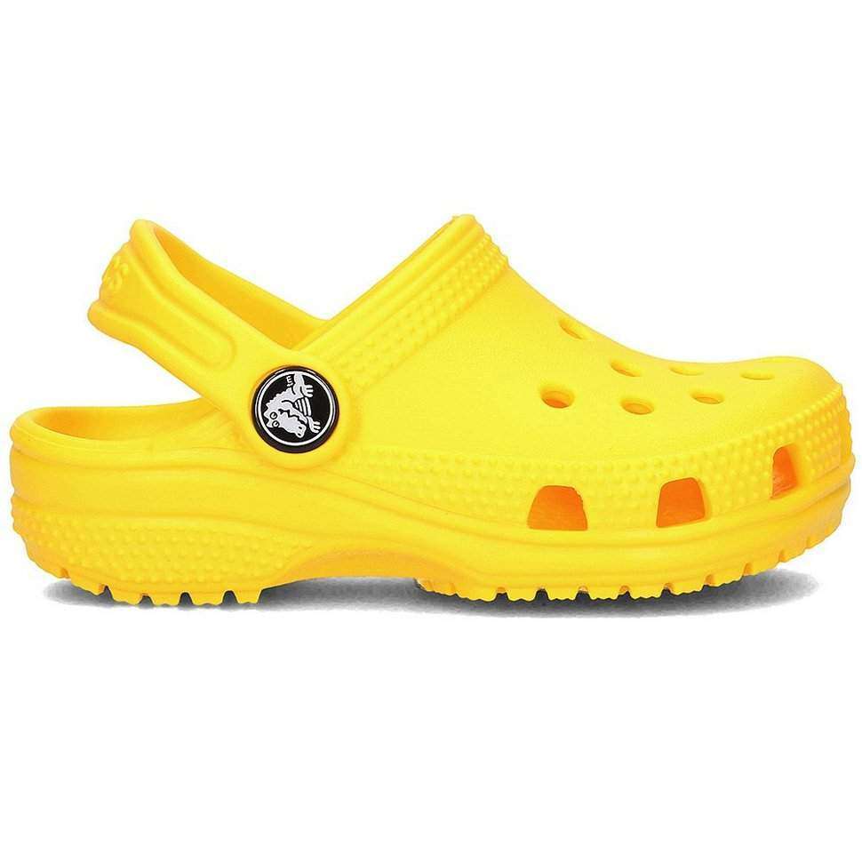 Дитячі Crocs для дівчинки Classic Kids Clog Lemon — фото 9