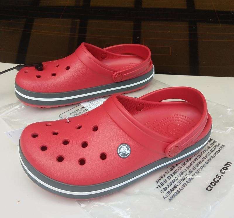 Чоловічі Crocs Crocband Clog Red/Black — фото 3