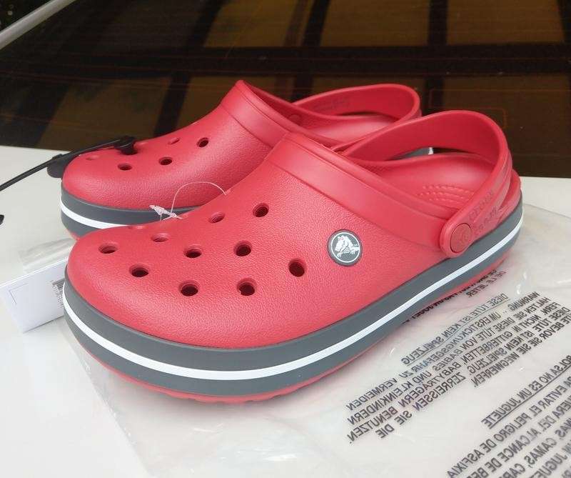 Чоловічі Crocs Crocband Clog Red/Black — фото 4