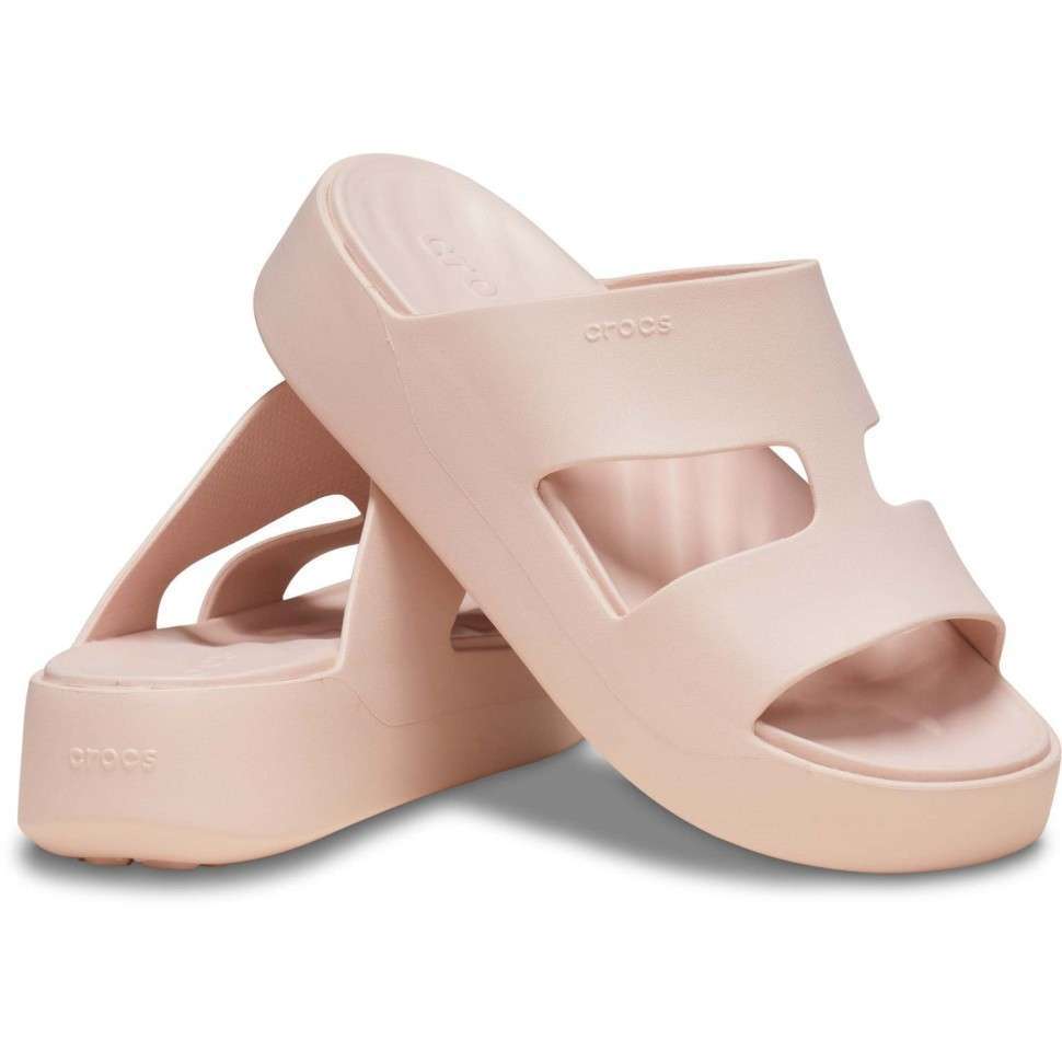 Жіночі шльопанці Crocs Getaway Platform Slide H-Strap Quartz