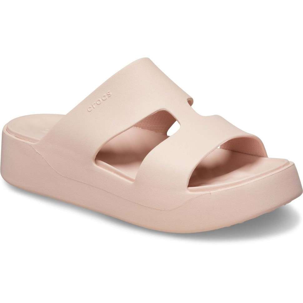 Жіночі шльопанці Crocs Getaway Platform Slide H-Strap Quartz — фото 3
