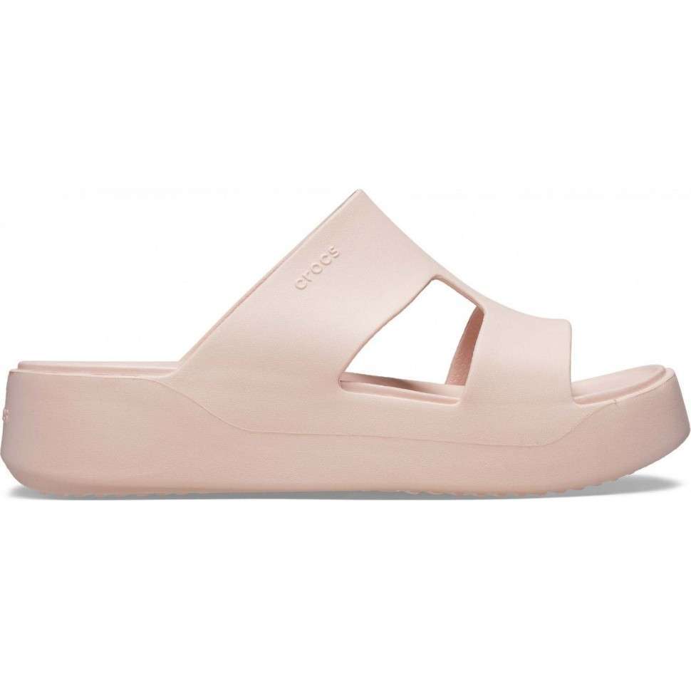 Жіночі шльопанці Crocs Getaway Platform Slide H-Strap Quartz — фото 6