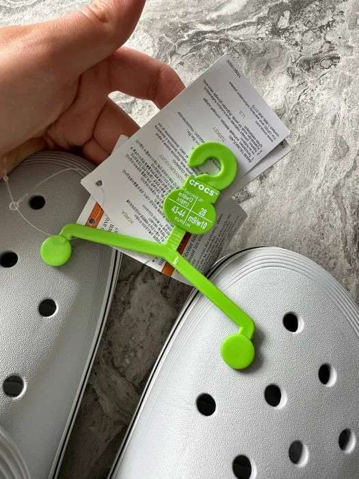 Чоловічі Crocs Unisex Off Court Clog Atmosphere/Logo — фото 7