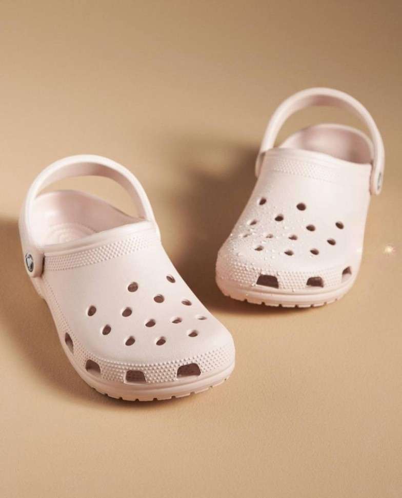 Дитячі Crocs для дівчинки Classic Kids Clog Barely Pink — фото 5