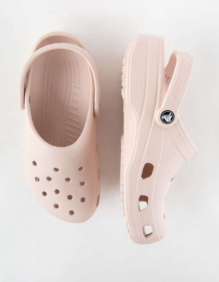 Дитячі Crocs для дівчинки Classic Kids Clog Barely Pink — фото 8