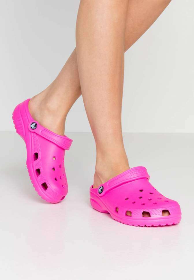 Дитячі Crocs для дівчинки Classic Clog Raspberry — фото 2