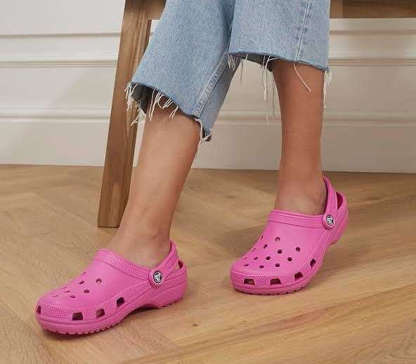 Дитячі Crocs для дівчинки Classic Clog Raspberry — фото 7
