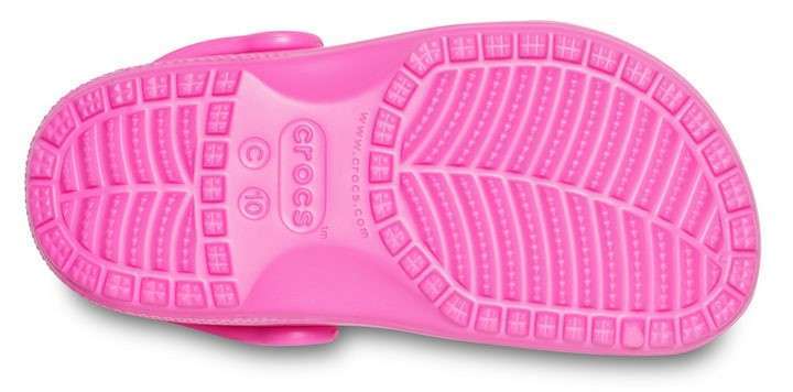 Дитячі Crocs для дівчинки Classic Clog Raspberry — фото 8