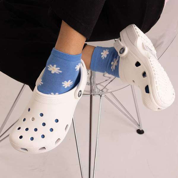 Дитячі Crocs для дівчинки Classic Clog Kids White — фото 2