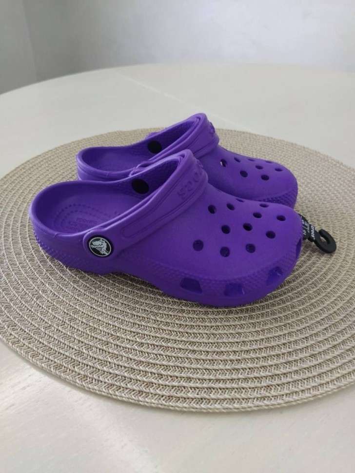 Дитячі Crocs для дівчинки Cдog Classic Kids Purple — фото 2