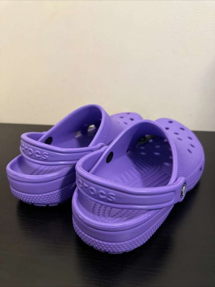 Дитячі Crocs для дівчинки Cдog Classic Kids Purple — фото 7