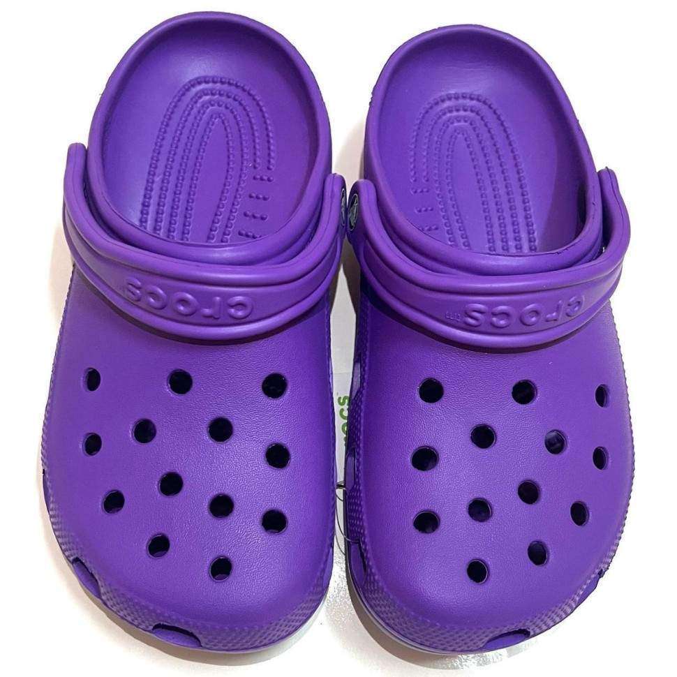 Дитячі Crocs для дівчинки Cдog Classic Kids Purple — фото 8