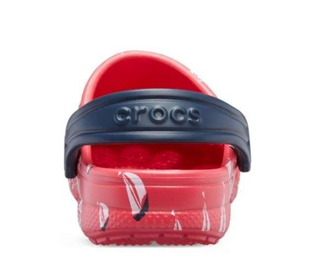 Дитячі Crocs для дівчинки Bayaband Printed Clog K Poppy Roomy Fit — фото 3