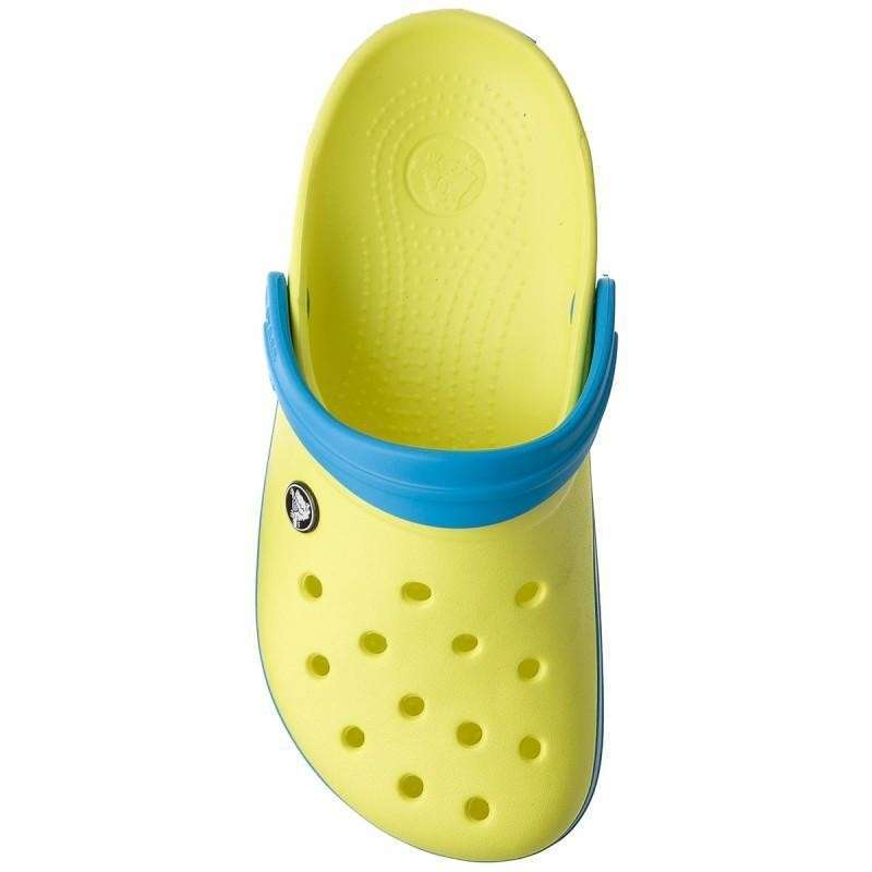 Дитячі Crocs-сабо для хлопчика Crocs Crocband Kids Tennis Ball Green/Ocean — фото 5