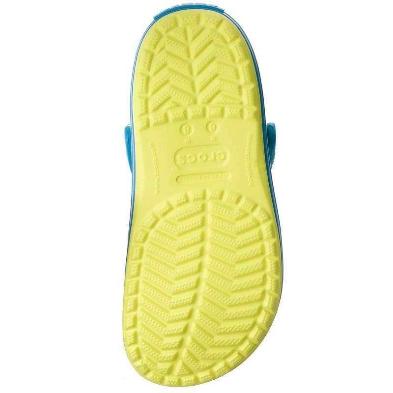 Дитячі Crocs-сабо для хлопчика Crocs Crocband Kids Tennis Ball Green/Ocean — фото 6