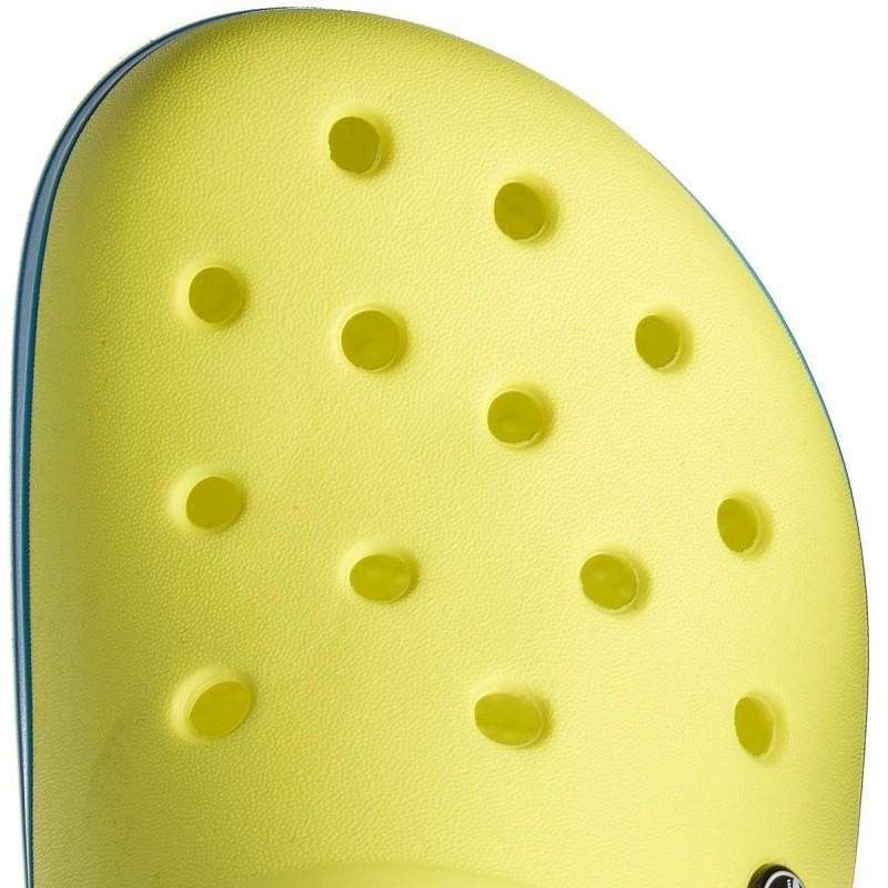 Дитячі Crocs-сабо для хлопчика Crocs Crocband Kids Tennis Ball Green/Ocean — фото 7