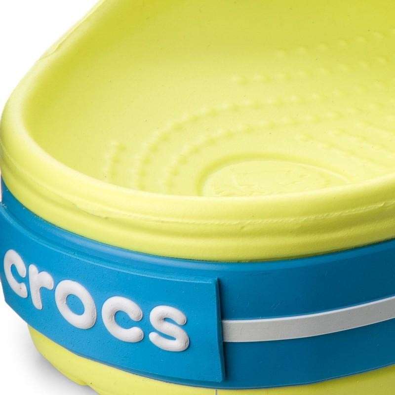 Дитячі Crocs-сабо для хлопчика Crocs Crocband Kids Tennis Ball Green/Ocean — фото 8