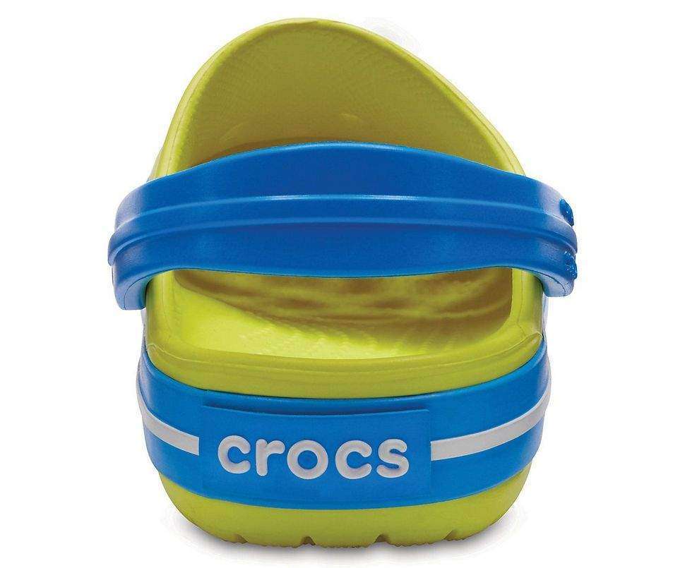 Дитячі Crocs-сабо для хлопчика Crocs Crocband Kids Tennis Ball Green/Ocean — фото 9