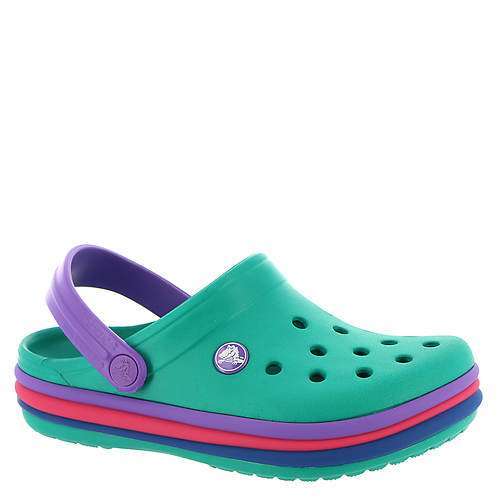 Дитячі Crocs для дівчинки Crocband Rainbow Band Clog Tropical Teal — фото 7