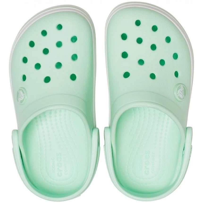 Дитячі Crocs для дівчинки Crocband Clog Kids Neo Mint — фото 5