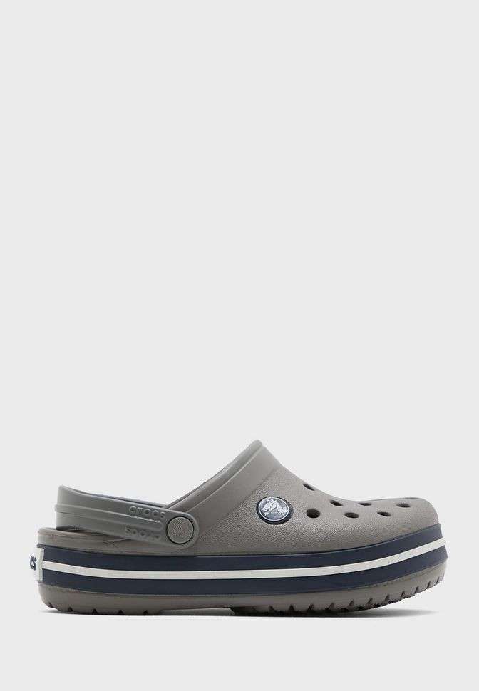 Дитячі Crocs-сабо для хлопчика Crocs Crocband Clog Kids Smoke/Navy — фото 7