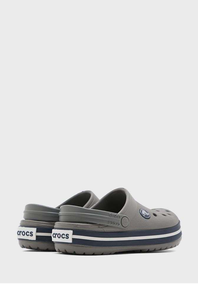 Дитячі Crocs-сабо для хлопчика Crocs Crocband Clog Kids Smoke/Navy — фото 8