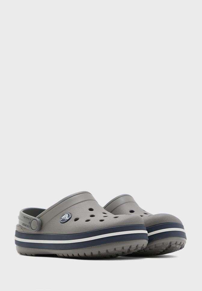 Дитячі Crocs-сабо для хлопчика Crocs Crocband Clog Kids Smoke/Navy — фото 9