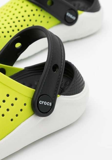 Дитячі Crocs-сабо для хлопчика Crocs LiteRide Clog Lime Punch/Black — фото 3