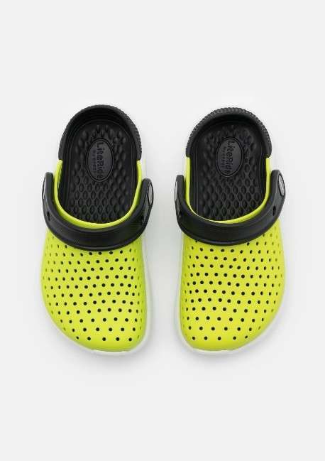 Дитячі Crocs-сабо для хлопчика Crocs LiteRide Clog Lime Punch/Black — фото 5