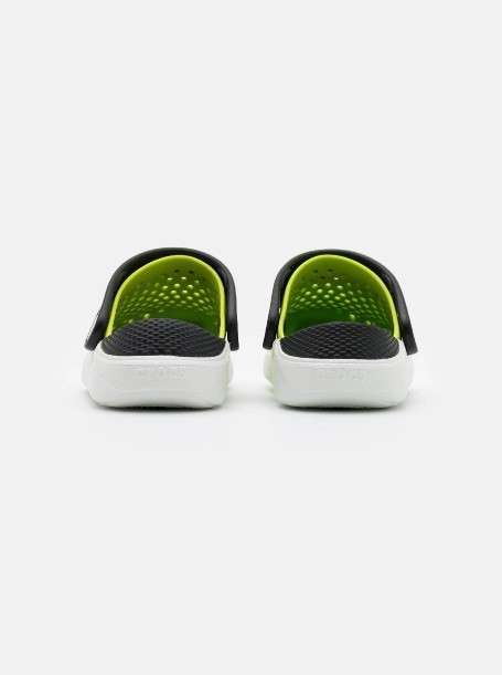 Дитячі Crocs-сабо для хлопчика Crocs LiteRide Clog Lime Punch/Black — фото 6