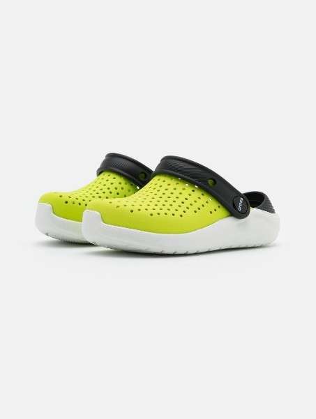 Дитячі Crocs-сабо для хлопчика Crocs LiteRide Clog Lime Punch/Black — фото 7