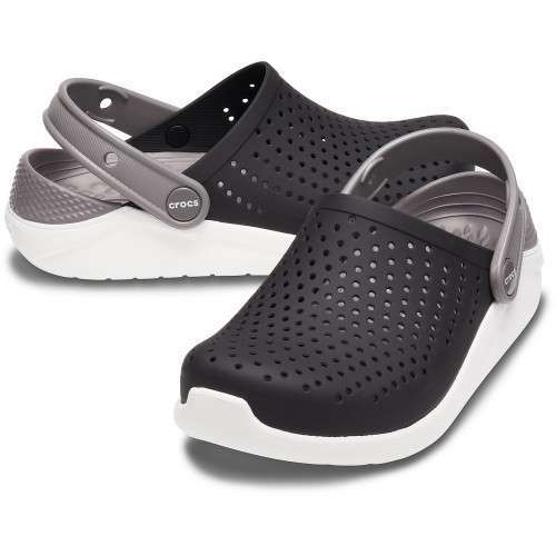 Дитячі Crocs-сабо для хлопчика Crocs Kids’ LiteRide Clog Black/White