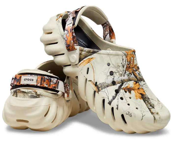Чоловічі Crocs Бежеві Єхо Echo Clog Realtree Edge Bone