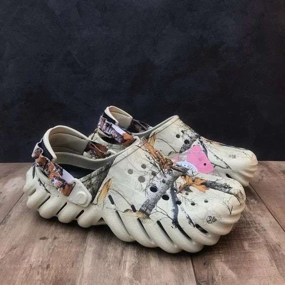 Чоловічі Crocs Бежеві Єхо Echo Clog Realtree Edge Bone — фото 3