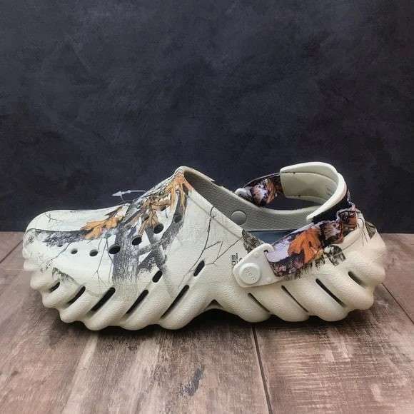 Чоловічі Crocs Бежеві Єхо Echo Clog Realtree Edge Bone — фото 4