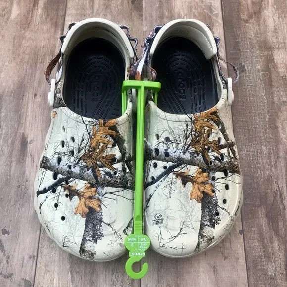 Чоловічі Crocs Бежеві Єхо Echo Clog Realtree Edge Bone — фото 5
