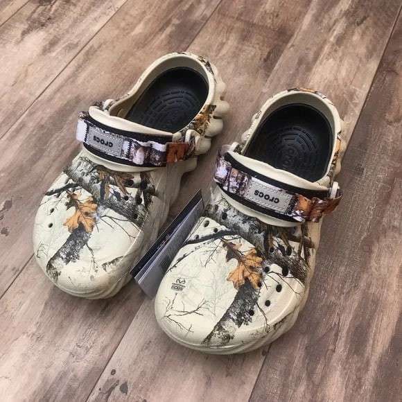 Чоловічі Crocs Бежеві Єхо Echo Clog Realtree Edge Bone — фото 7