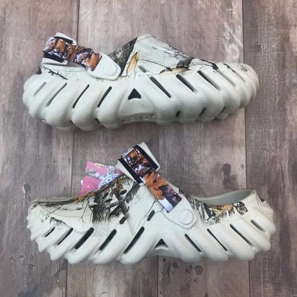 Чоловічі Crocs Бежеві Єхо Echo Clog Realtree Edge Bone — фото 8
