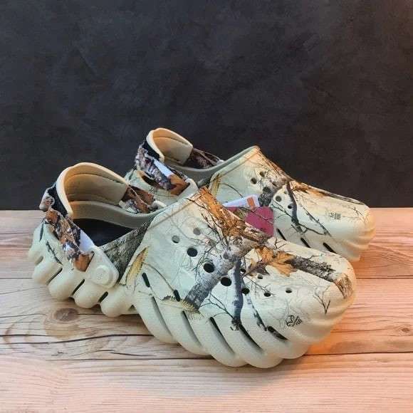 Чоловічі Crocs Бежеві Єхо Echo Clog Realtree Edge Bone — фото 10