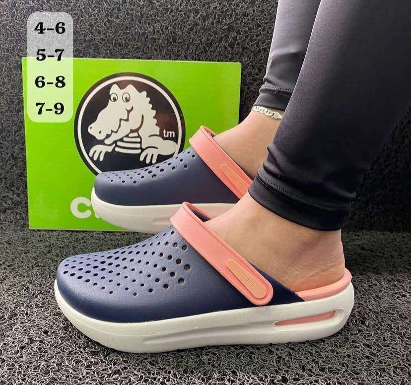 Жіночі Crocs InMotion Clog Navy/Melon — фото 7