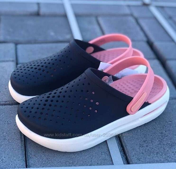 Жіночі Crocs InMotion Clog Navy/Melon — фото 9