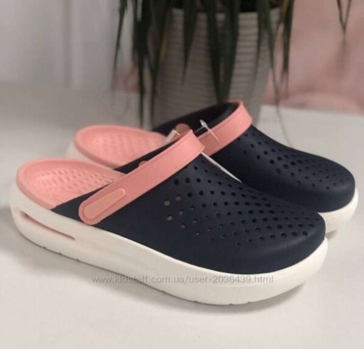 Жіночі Crocs InMotion Clog Navy/Melon — фото 10