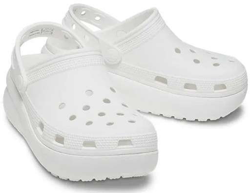 Дитячі Crocs для дівчинки Classic Cutie Crush Clog White