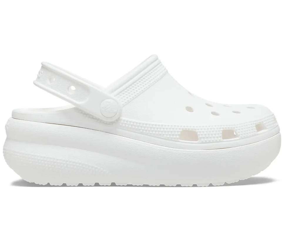 Дитячі Crocs для дівчинки Classic Cutie Crush Clog White — фото 2