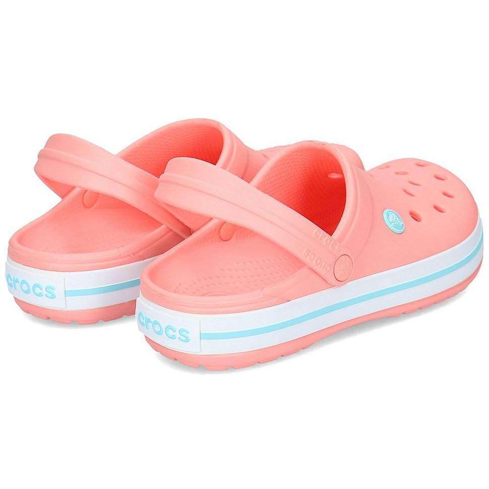 Дитячі Crocs для дівчинки Crocband Melon/Ice Blue Clog — фото 7