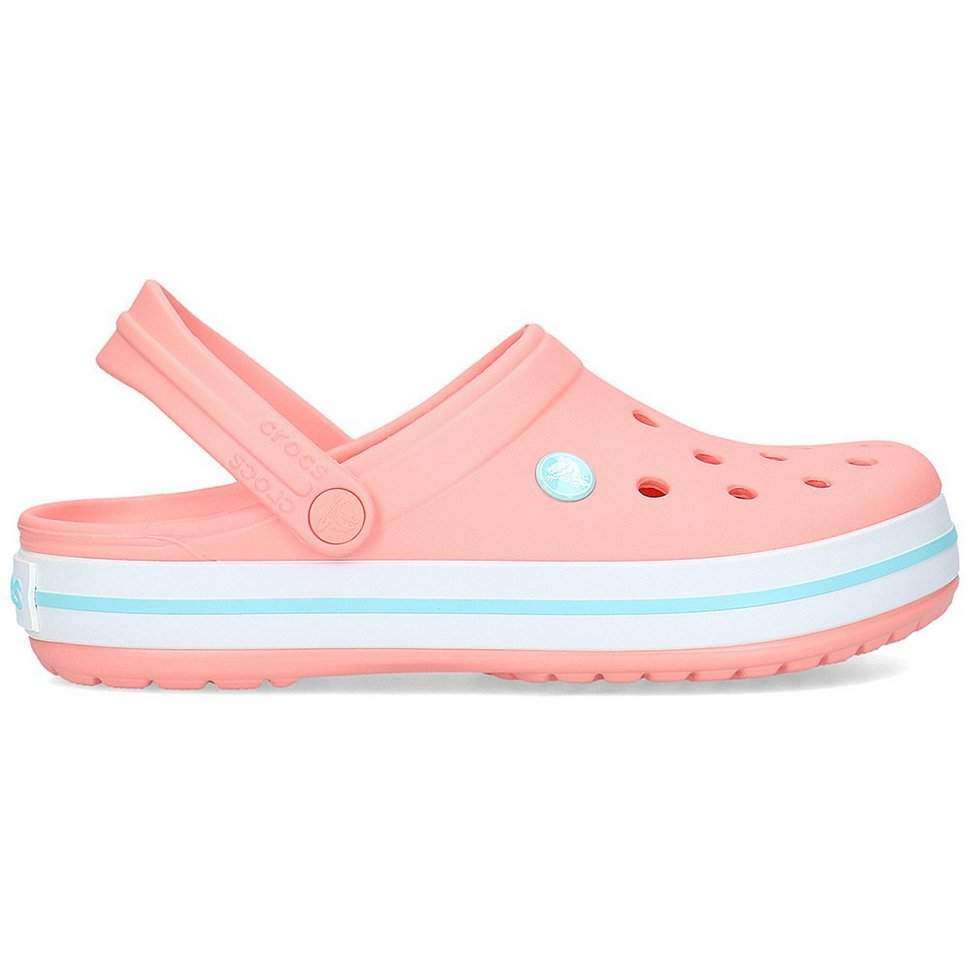 Дитячі Crocs для дівчинки Crocband Melon/Ice Blue Clog — фото 8