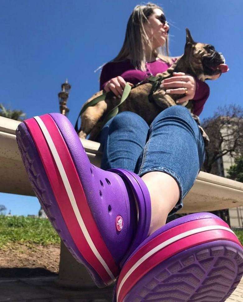 Жіночі Crocs Crocband Clog Purple/Candy/Pink — фото 9