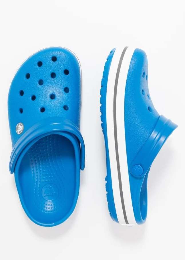 Дитячі Crocs-сабо для хлопчика Crocs Crocband Clogs Bright Cobalt/Charcoal — фото 11
