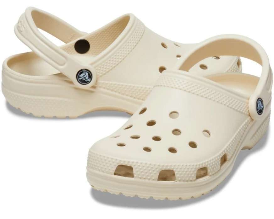 Дитячі Crocs для дівчинки Classic Clog Bone Baige